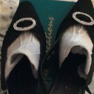 Sling back dress shoes